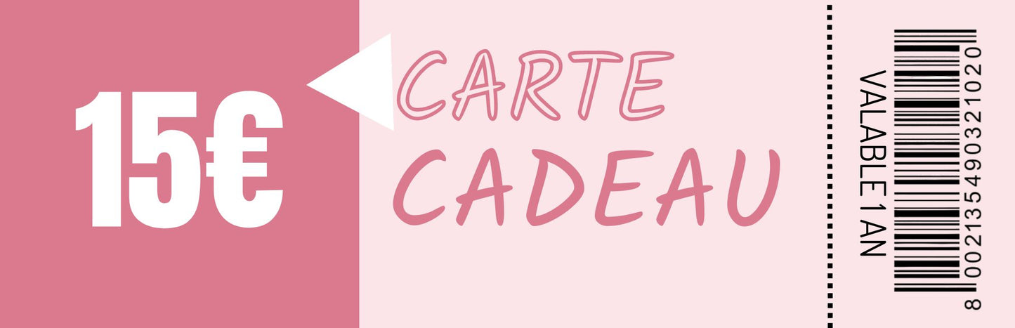 Carte cadeau MAISON ATINÉ