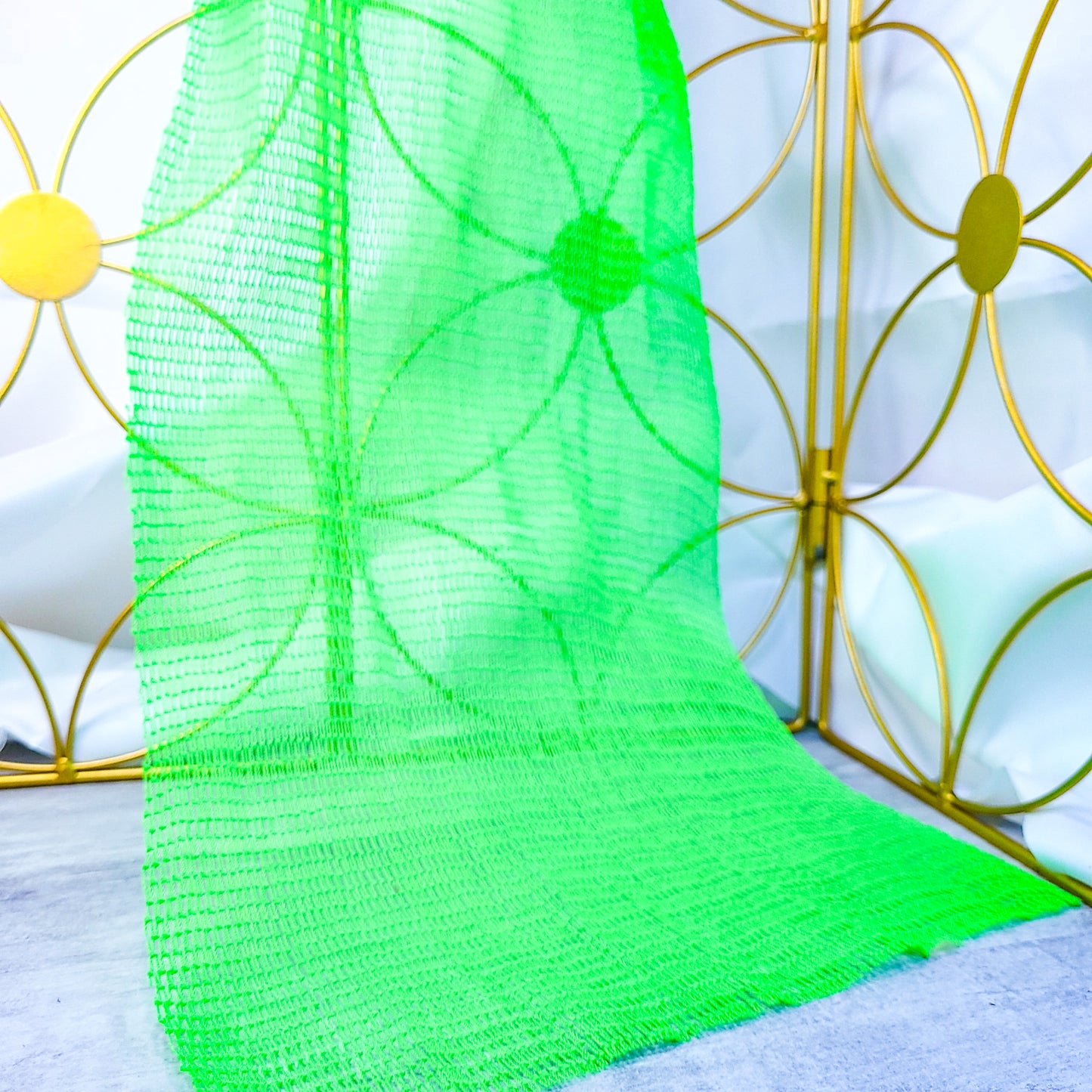 Eponge africaine vert fluo (rigide)
