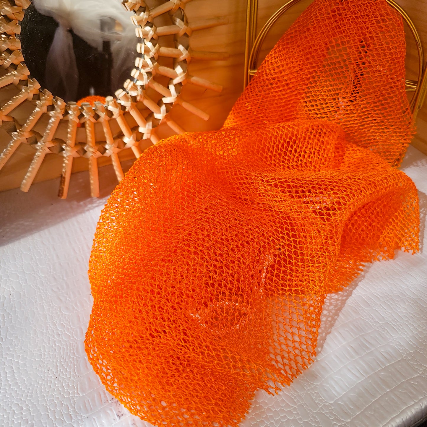 Eponge africicaine orange (souple)