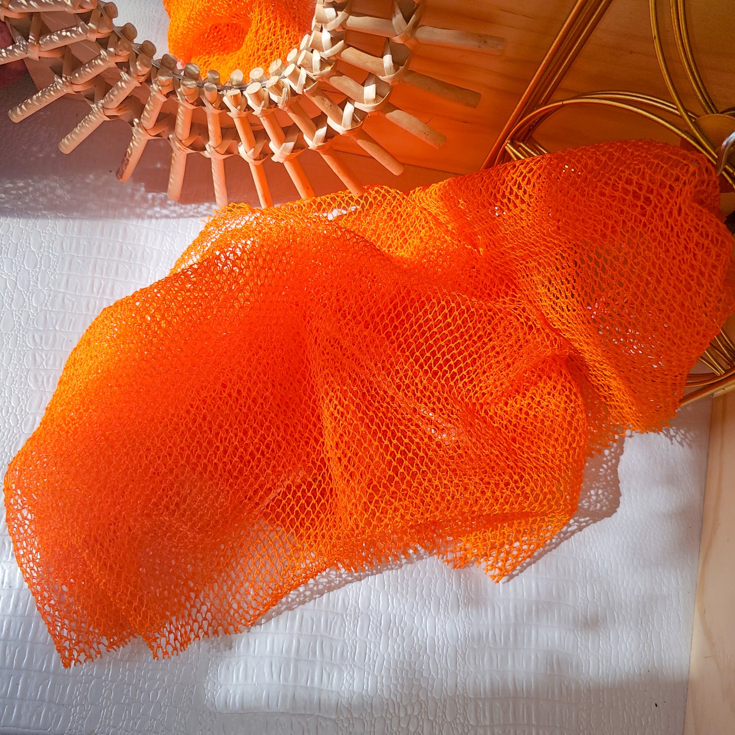 Eponge africicaine orange (souple)