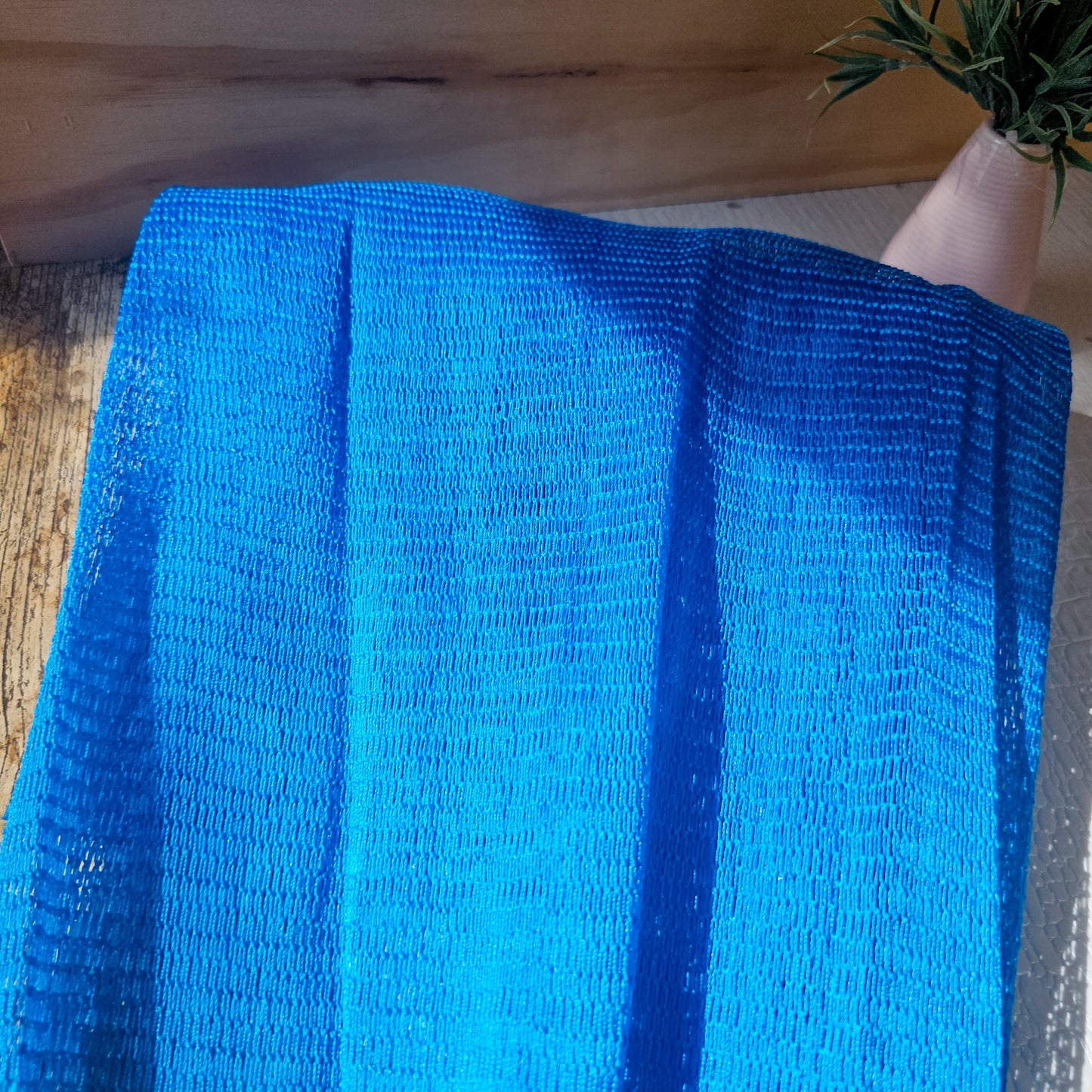 Eponge africaine Bleu turquoise (rigide)