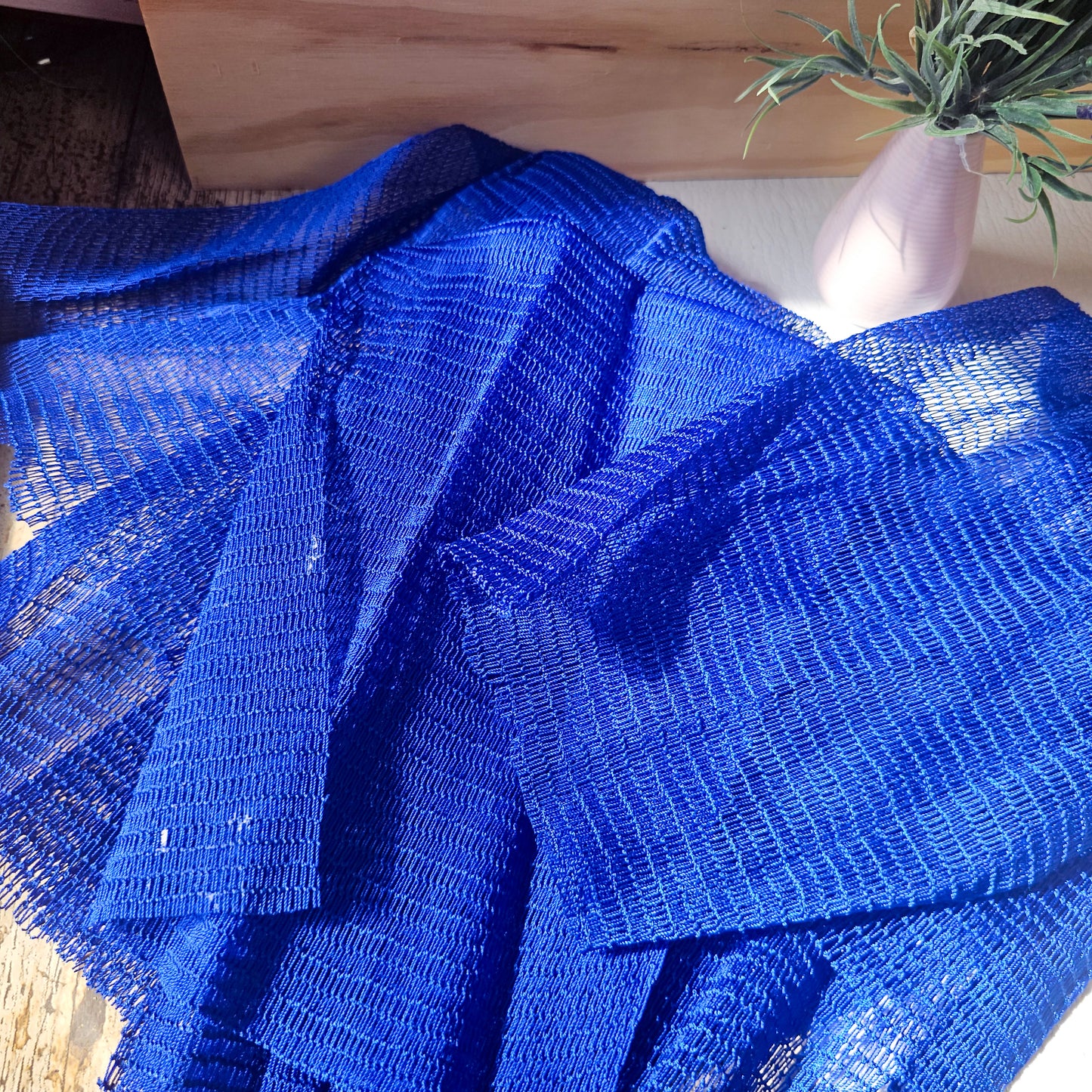 Eponge africaine bleu roi (rigide)