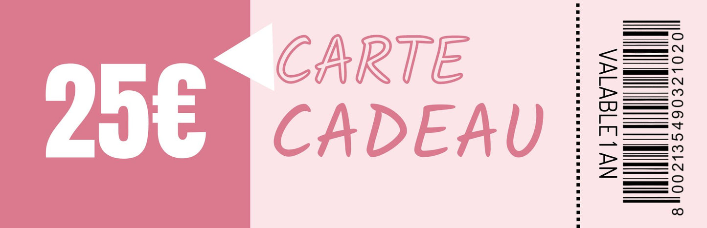 Carte cadeau MAISON ATINÉ