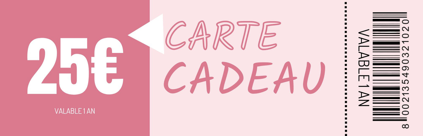 Carte cadeau MAISON ATINÉ