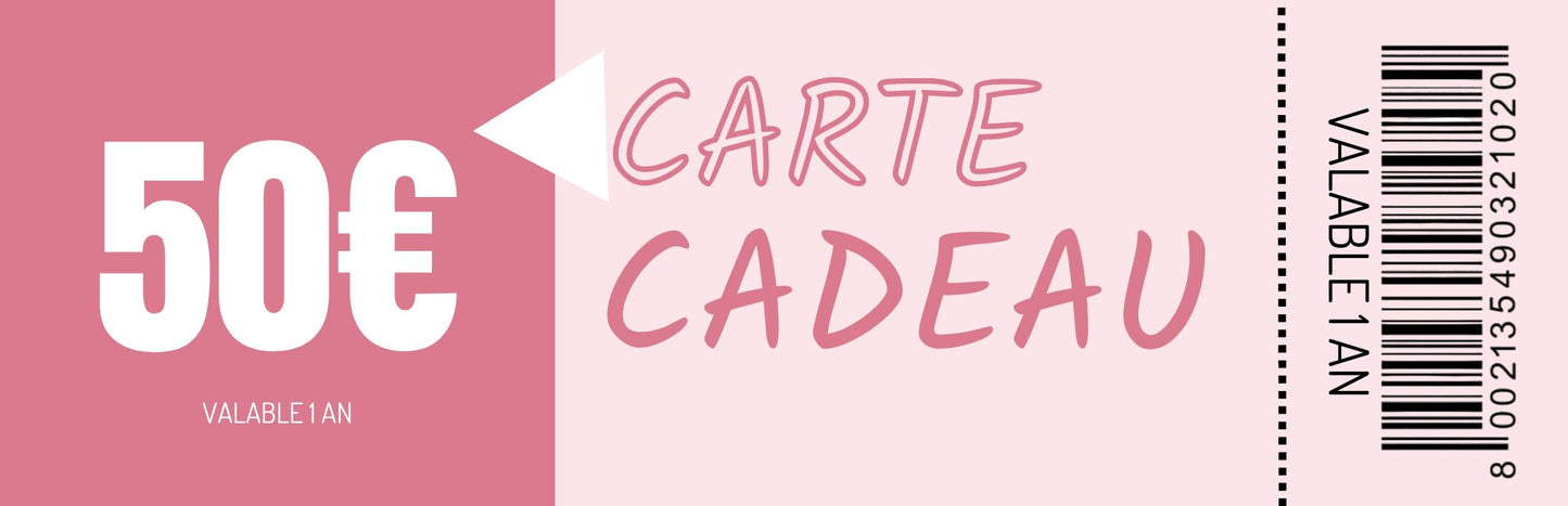 Carte cadeau MAISON ATINÉ