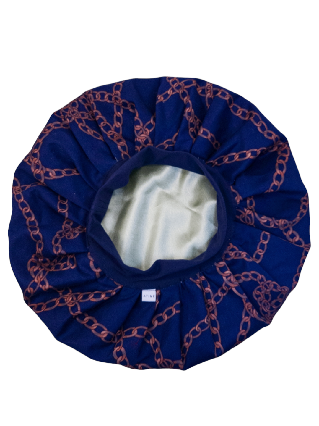 Bonnet en satin ENFANT.M -chainette