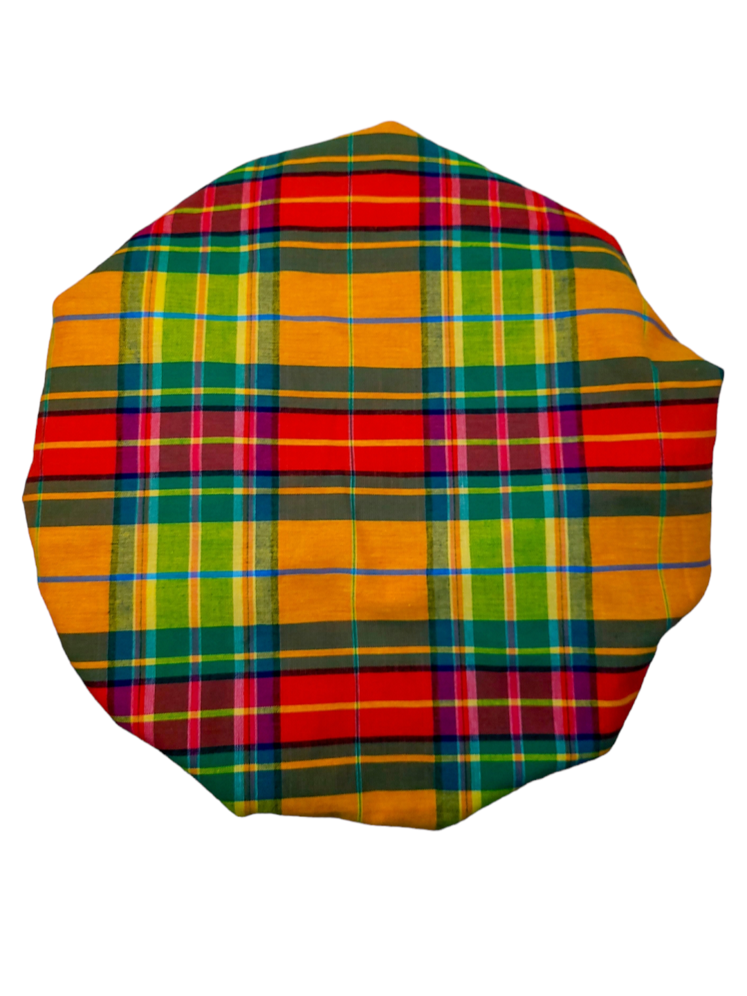 Bonnet en satin bandeau M -MADRAS