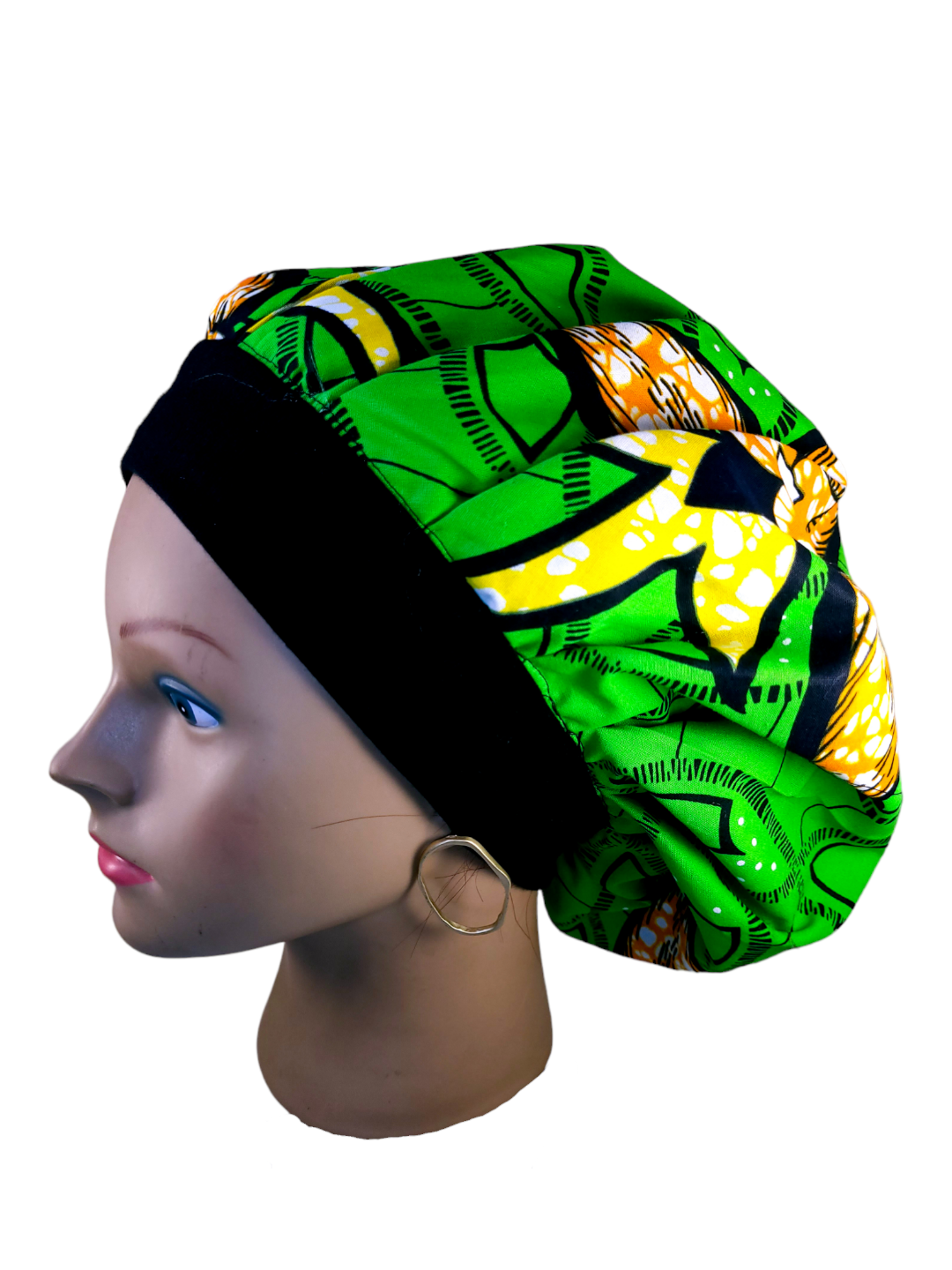 Bonnet en satin ENFANT-M - ANANAS