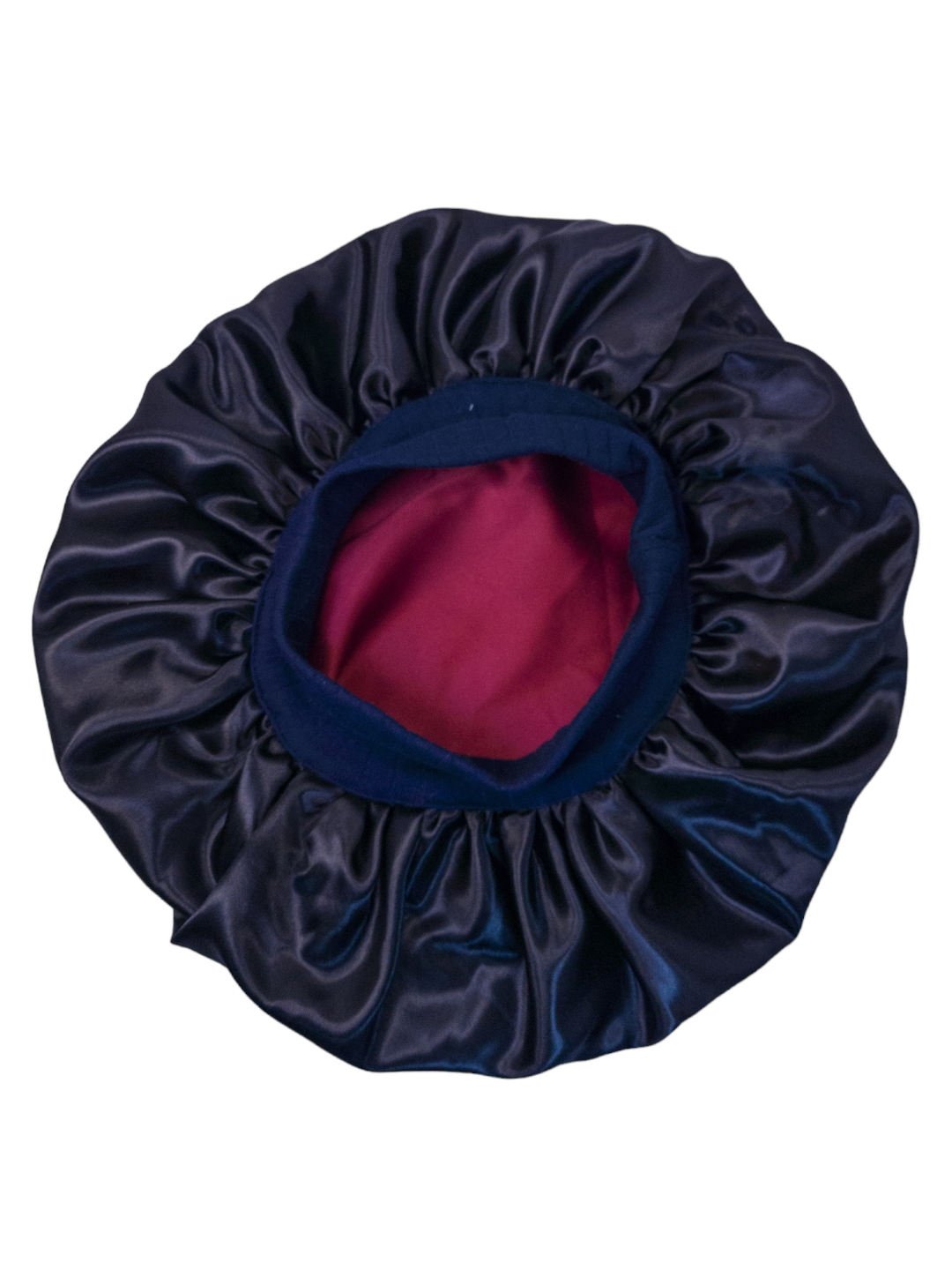 Bonnet en satin bandeau L -BORDEAU