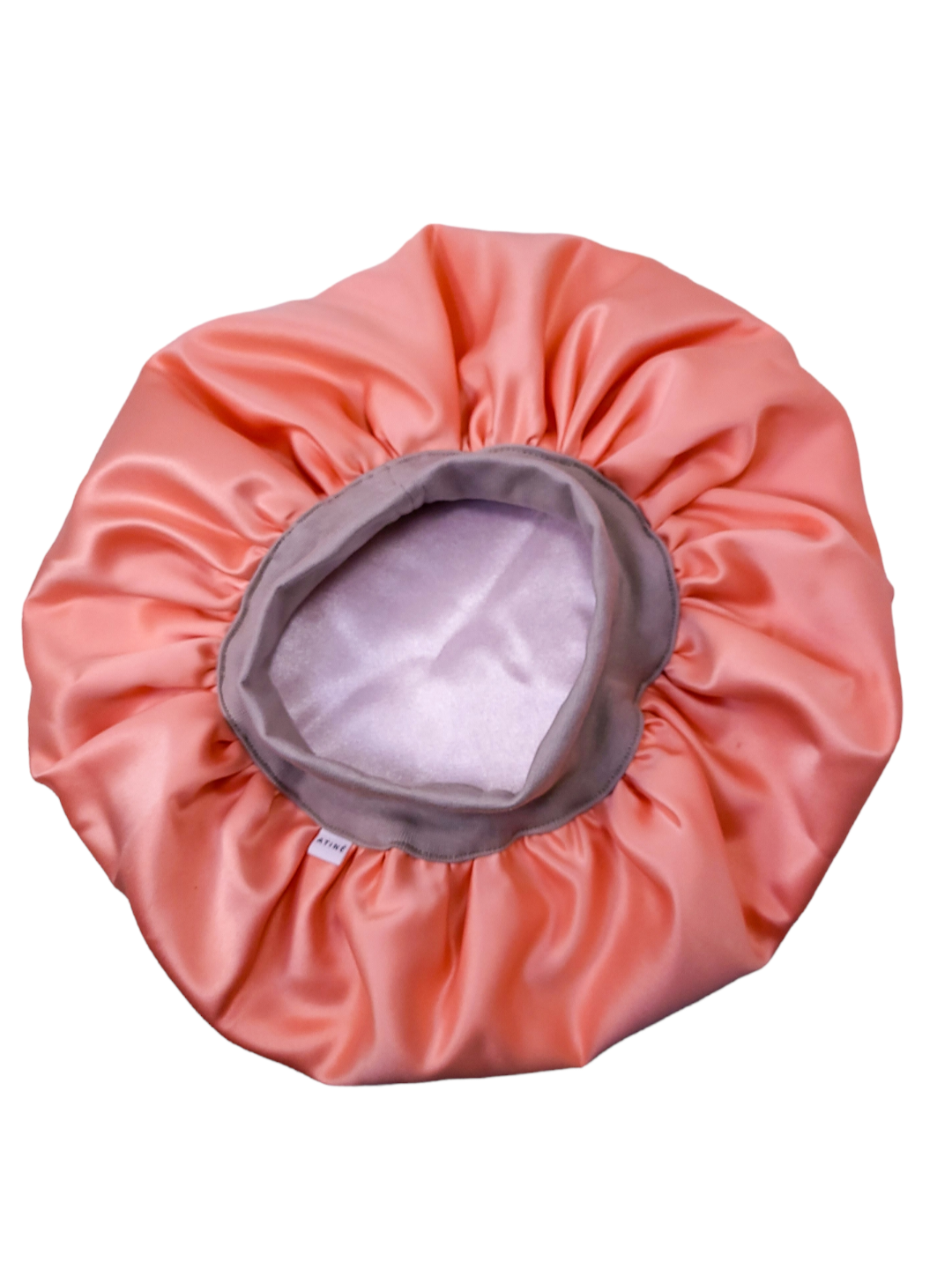 Bonnet en satin bandeau L -PECHE