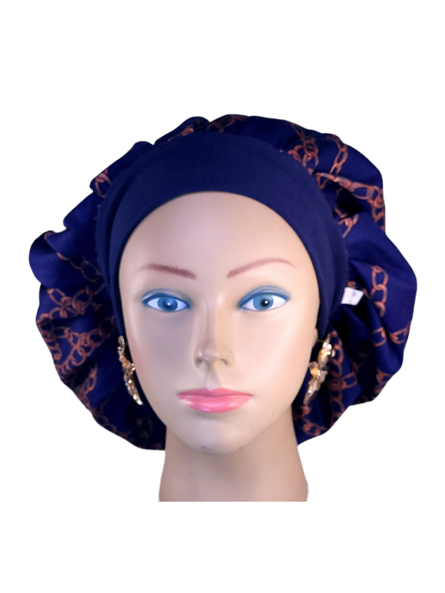Bonnet en satin ENFANT.M -chainette