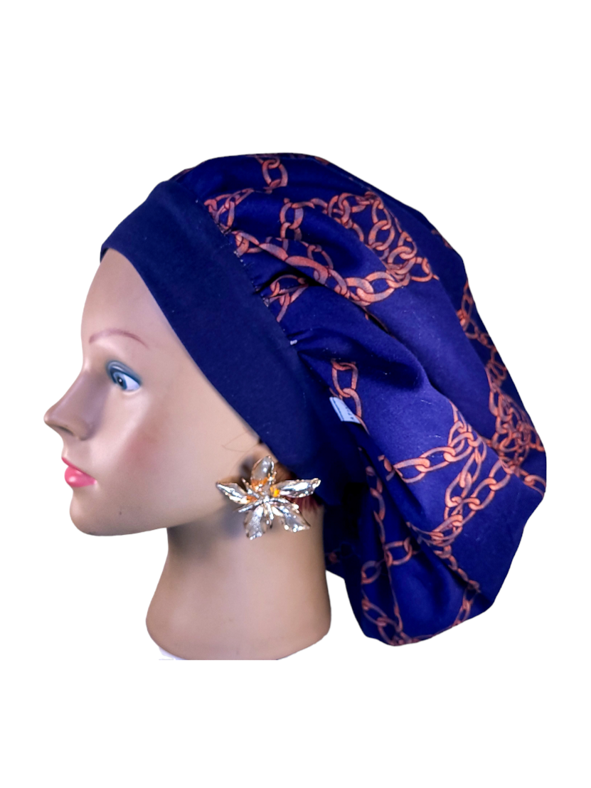 Bonnet en satin ENFANT.M -chainette