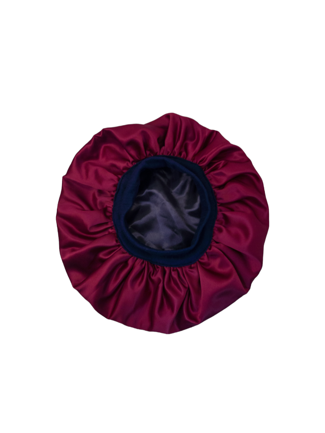 Bonnet en satin bandeau L -BORDEAU