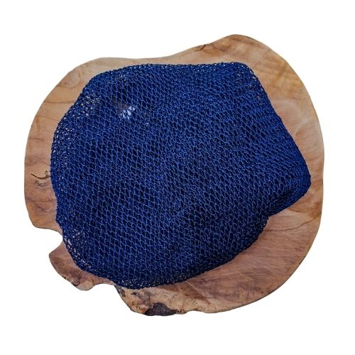 Éponge africaine bleu canard (souple)