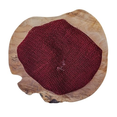 Éponge africaine bordeau (souple)