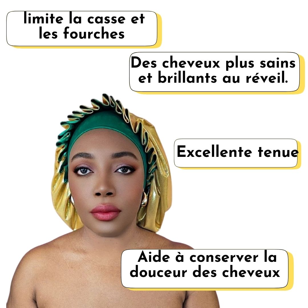 Bonnet en satin ENFANT.M -MER