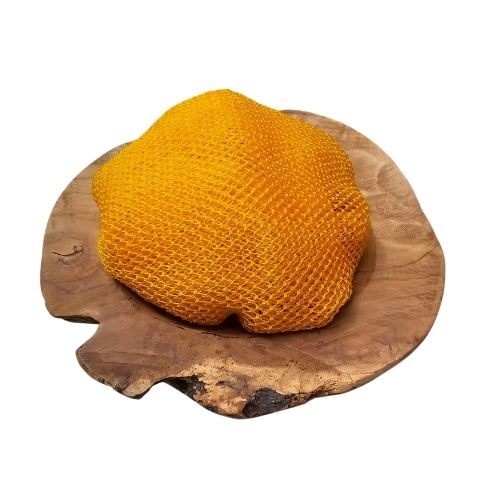 Éponge africaine moutarde (souple)