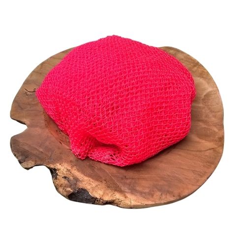 Éponge africaine rose fluo (souple)