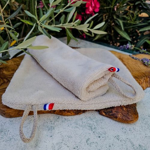 Serviette visage olive 33x24