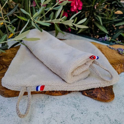 Serviette visage olive 33x24