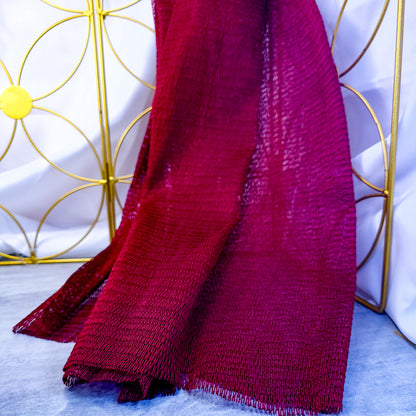 Eponge africaine bordeaux (rigide)