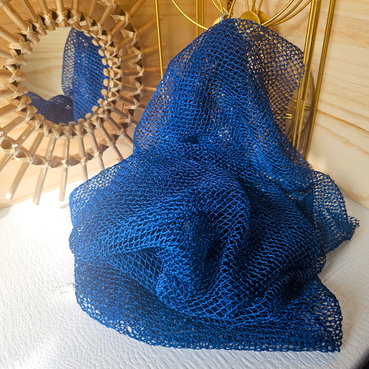 Éponge africaine bleu canard (souple)