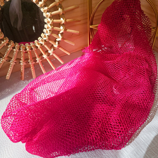 Éponge africaine fushia (souple)