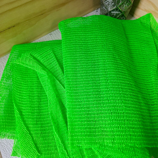 Eponge africaine vert fluo (rigide)