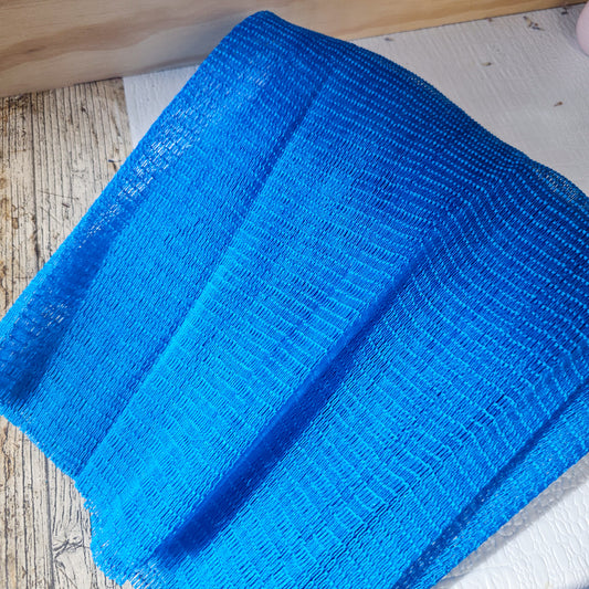 Eponge africaine Bleu turquoise (rigide)