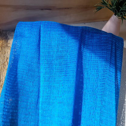 Eponge africaine Bleu turquoise (rigide)