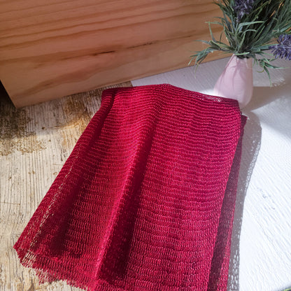 Eponge africaine bordeaux (rigide)