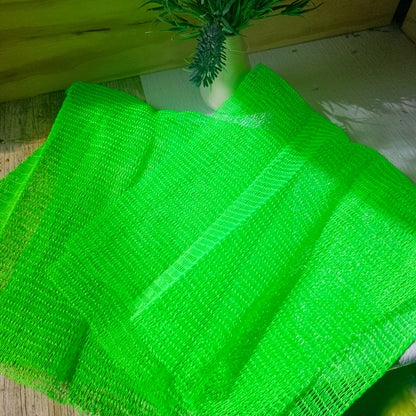Eponge africaine vert fluo (rigide)