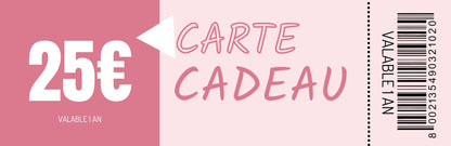 Carte cadeau MAISON ATINÉ