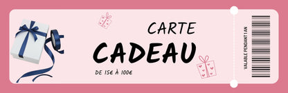 Carte cadeau MAISON ATINÉ